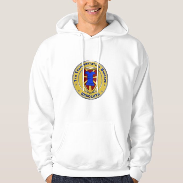 Veste À Capuche 7e brigade des transports (Devant)