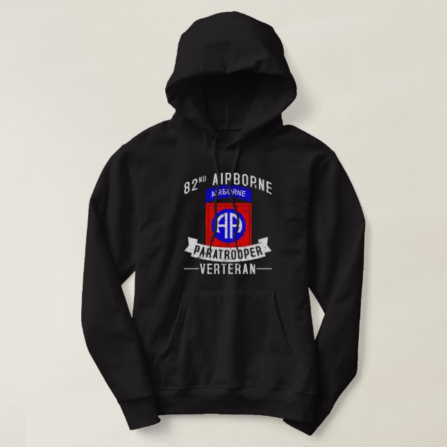 Veste À Capuche 82e division aéroportée Parachutiste (Design devant)