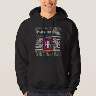 Veste À Capuche 82e parachutiste aéroporté Vétérinaire Hommes femm