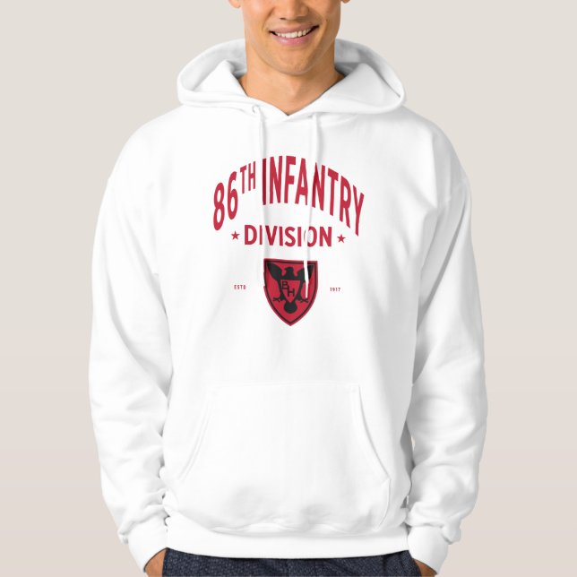 Veste À Capuche 86e division d'infanterie - US Military (Devant)