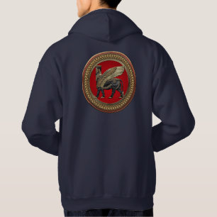 Veste À Capuche [900] Taureau à ailes par Assyrien : Or et Lamassu