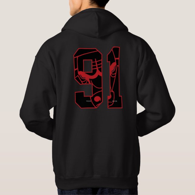 VESTE À CAPUCHE 91 (Dos)
