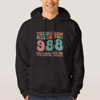 Veste À Capuche 988 Prévention du suicide Prévention nationale du 