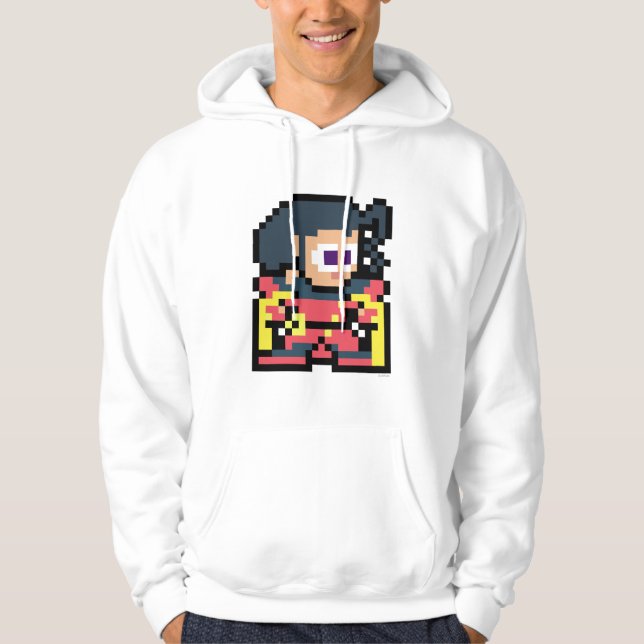 Veste À Capuche à 8 bits s'est levé (Devant)