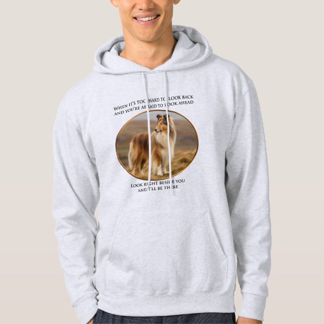 Veste À Capuche À Côté De Vous Collie (Devant)