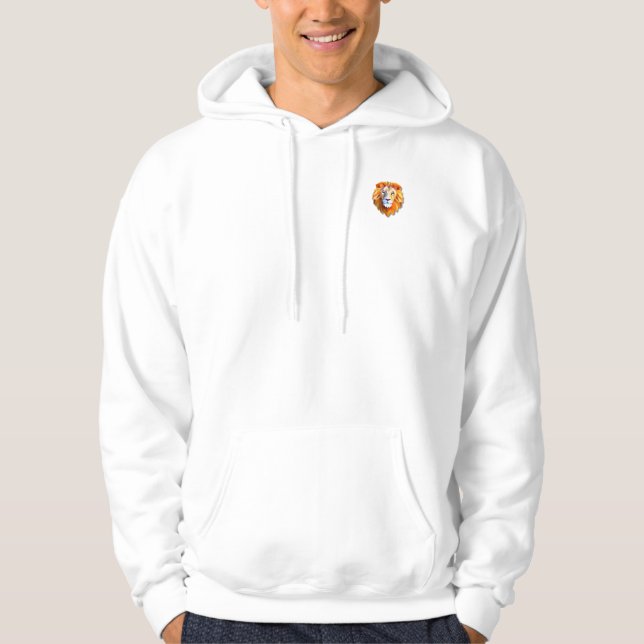 Veste À Capuche A GEOMETRIC LION Hoodie (Devant)