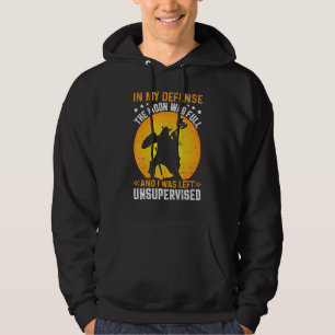 Veste À Capuche À ma décharge la lune était pleine et j'étais lais