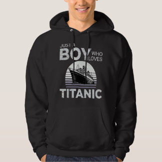 Veste À Capuche À propos Titanic Ship History Secourir naufrage Ga