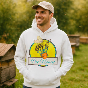 Veste À Capuche Abeille avec Miel Jar apiculteur Vintage