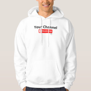 Veste À Capuche Abonnement de canal personnalisé