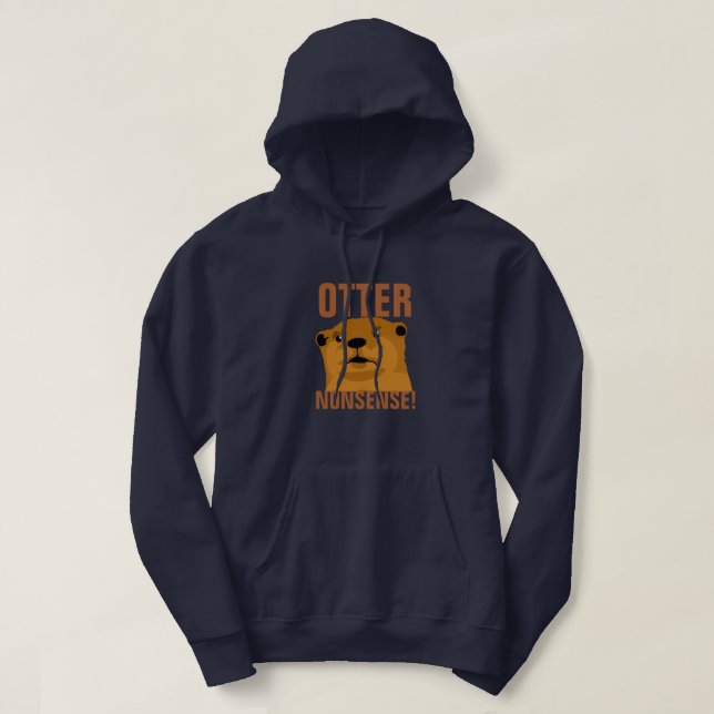 Veste À Capuche Absurdité de loutre (Design devant)