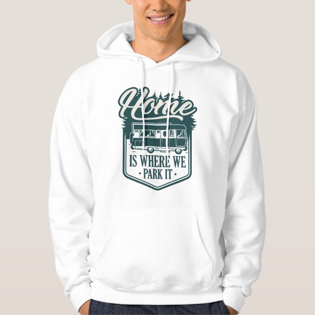 Veste À Capuche Accueil Où Nous Le Garons (Devant)