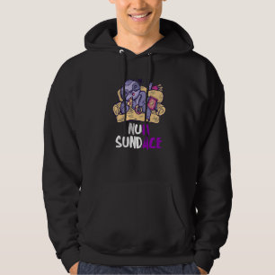 Veste À Capuche Ace No Sunday Gothy Lazy Sloth Asexuality LGBQA A