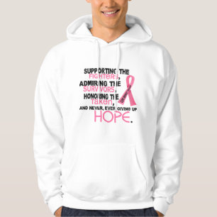 Veste À Capuche Admirer de soutien honorant le cancer du sein 3,2