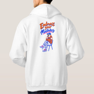 Veste À Capuche Adoptez Vos Erreurs Amour de Soi Inspirational Swe