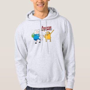 Veste À Capuche Adventure   Finn & Jake Fist Bump