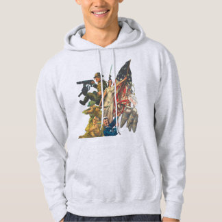 Veste À Capuche Affiche de propagande américaine de la Première Gu
