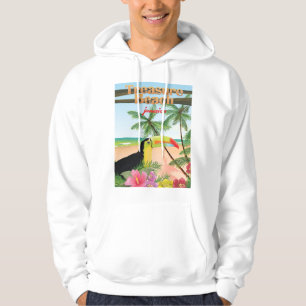 Veste À Capuche Affiche de voyage à Treasure Beach, Jamaïque