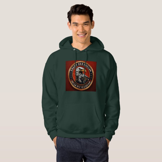 Veste À Capuche Aigle Américain (Devant entier)