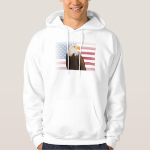 Veste À Capuche Aigle avec drapeau américain