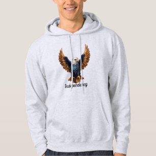 Veste À Capuche Aigle de cristal en vol - Symbole de force