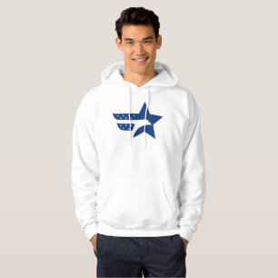 Veste À Capuche Aigle Étoilé Patriotique Américain
