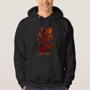 Veste À Capuche Ajouter un nom ou votre texte - Lion Astronaut SK8