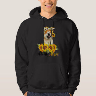 Veste À Capuche Akita Maman Tournesol Eté Chien Maman Mama Femmes