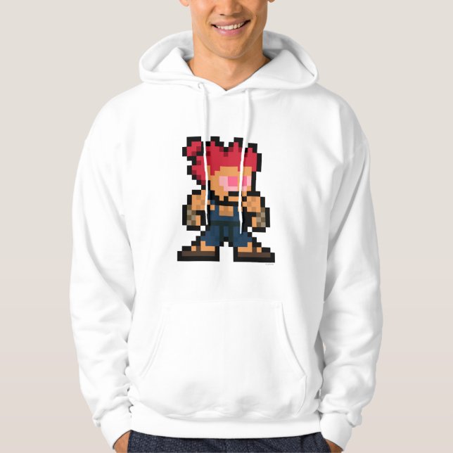 Veste À Capuche Akuma à 8 bits (Devant)