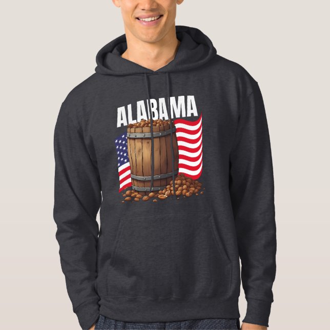 Veste À Capuche Alabama Men's Dark Sweatshirt  (Devant)