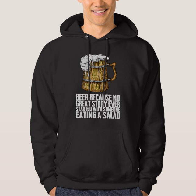 Veste À Capuche Alcohol  Beer  Beers  16 (Devant)