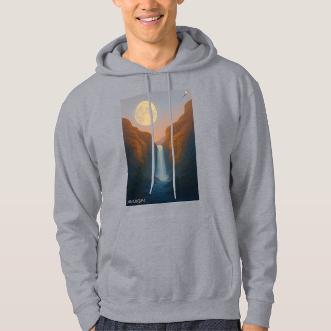 VESTE À CAPUCHE ALIGN — CANYON À FENTE (Devant)