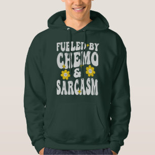 Veste À Capuche Alimenté par Chemo et Sarcasm drôle Chimiothérapie