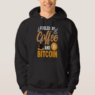 Veste À Capuche Alimenté par le café et la crypto-monnaie Blockch