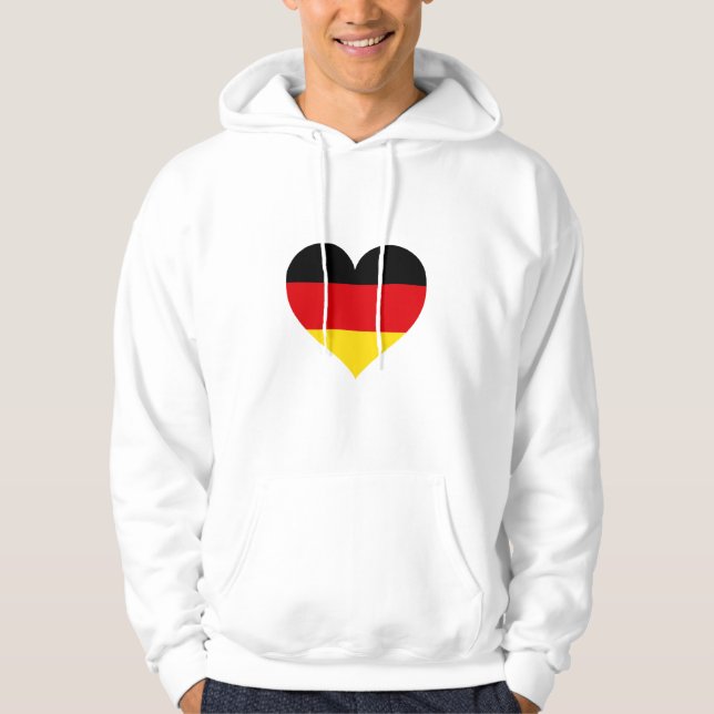 Veste À Capuche Allemagne Amour (Devant)