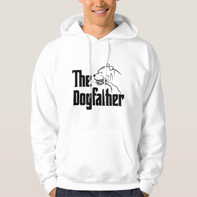 Veste À Capuche amateurs de pitbull (Devant)
