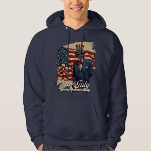 Veste À Capuche Âme fière du 4 juillet