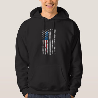 Veste À Capuche American Flag Native Tribe Feather Pride Happy 4th