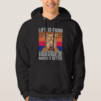 Veste À Capuche American Staffordshire Terriers Rend Votre Vie All
