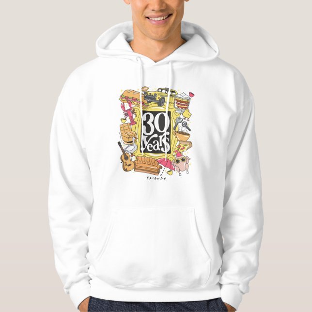 Veste À Capuche AMIS™ | Graphique de 30 ans (Devant)