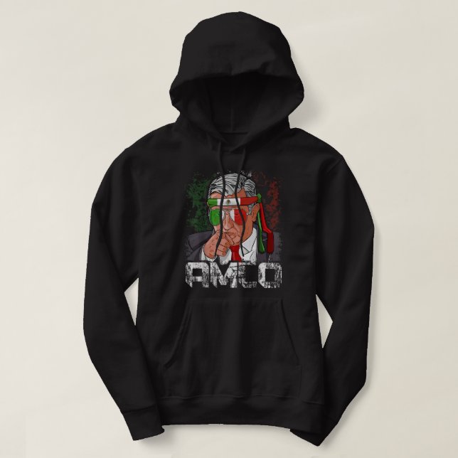 Veste À Capuche AMLO Presidente De Mexico Andres Manuel Lopez Obra (Design devant)