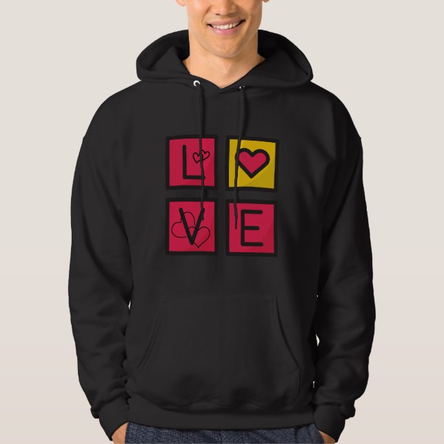 Veste À Capuche amour (Devant)