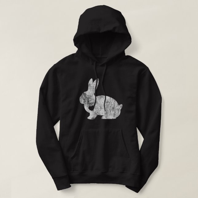 Veste À Capuche Amour Lapin Lapin Amoureux Animal Animaux Propriét (Design devant)