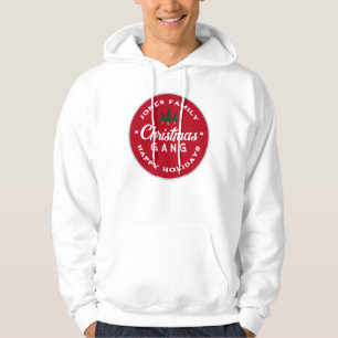 Veste À Capuche Amusant arbre de Noël de la famille