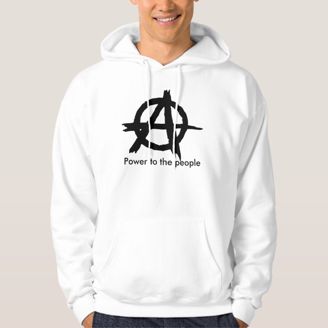 Veste À Capuche Anarchie (Devant)