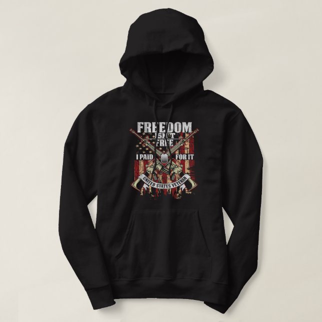 Veste À Capuche Ancien combattant de la paix 5 (Design devant)
