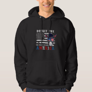 Veste À Capuche Âne Pox Vintage La Maladie Qui Tue L'Amérique Ame