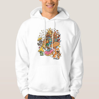 Veste À Capuche Animaux de dessin animé avec des collations qui to