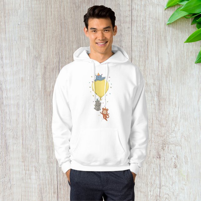 Veste À Capuche Animaux De Fête Tenant Un Ballons (Créateur téléchargé)