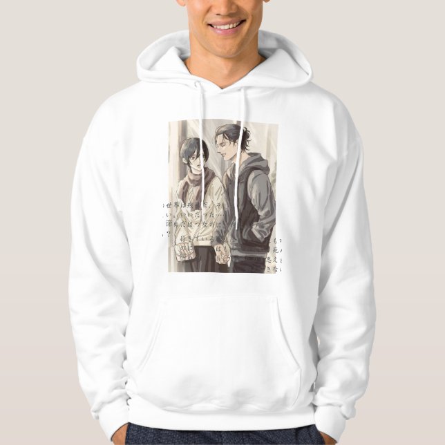 Veste À Capuche anime AOT (Devant)
